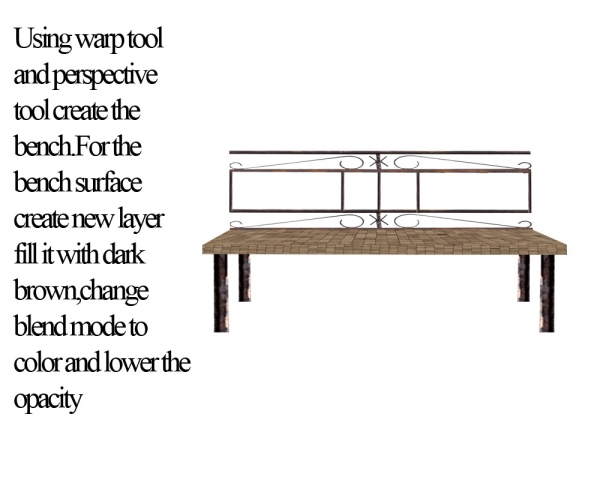 Creation of Old house: Step 6